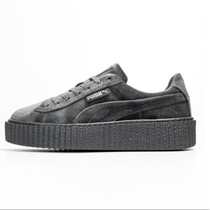 Puma x Fenty Creeper Velvet Glacier Grey